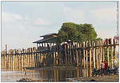 U Bein Bridge, Taungthaman Lake, Amarapura (c) ulf laube